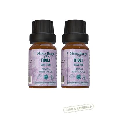 Nioli Uçucu Yağı (Niaouli Essential Oil), Sertifikalı, %100 Saf, 10Ml, 2 Adet