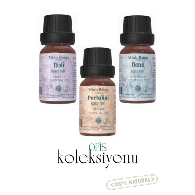 Nioli Uçucu Yağı 10Ml, Portakal Uçucu Yağı 10Ml, Nane Uçucu Yağı 10Ml, %100 Pure