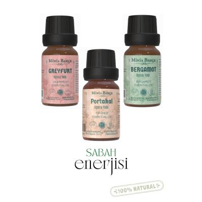 Greyfurt Yağı 10Ml - Bergamot Yağı 10Ml- Portakal Yağı 10Ml