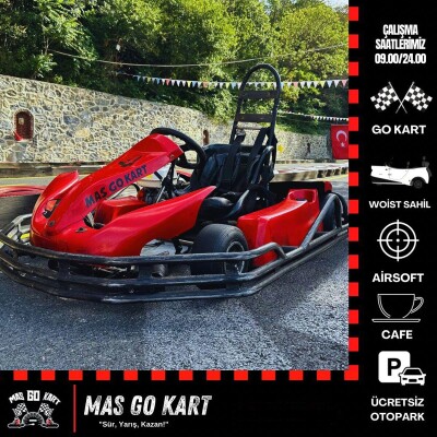 Mas Eğlence Karting Merkezi'nde Adrenalin Dolu Go-Kart Heyecanı