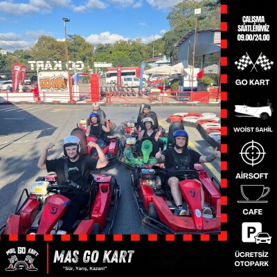 Mas Eğlence Karting Merkezi'nde Adrenalin Dolu Go-Kart Heyecanı