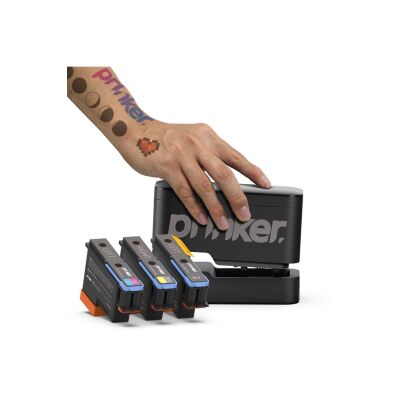 Prinker S Color + Black Full Set 3D Tattoo Printer Geçici Dövme Yazıcısı