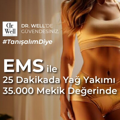 Dr Well Güzellik'ten Kas Çalıştıran EMS Uygulam