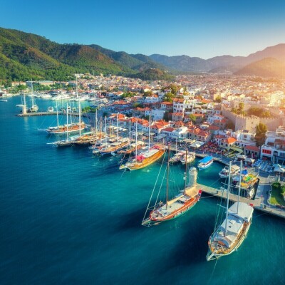 8 Gün Tam Pansiyon Mavi Yat Turu Marmaris Fethiye Marmaris