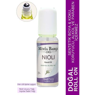 Doğal Roll On, Nioli Uçucu Yağı, Jojoba Yağı. 10Ml