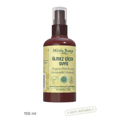 Ölmez Çiçek (Altınotu) Suyu -%100 Doğal Hidrosol, 150Ml