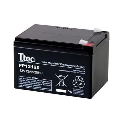 Ttec 12 Volt 12A Akü 12V 12 Ah Bakımsız Kuru Akü 2021 Üretim