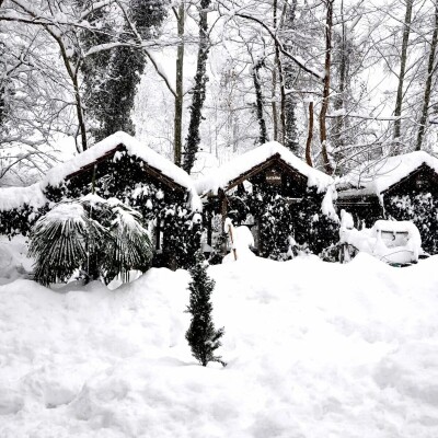 Karaaslan Kamping & Bungalow Otel'de Doğa İle İç İçe Konaklama