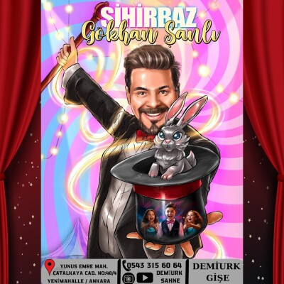 İllüzyon - Sihirbaz Gökhan Şanlı Gösteri Bileti