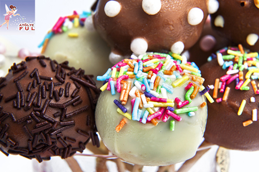 Atölye Ful'de Cake Pops (Çikolata Buketi) Yapımı Kursu Fırsat Bu Fırsat