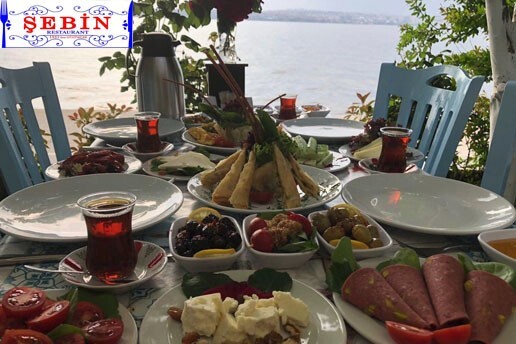Şebin Et &amp; Balık Restaurant'da Deniz Manzaralı Serpme Kahvaltı Fırsat