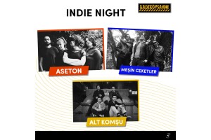 5 Nisan Indie Night Kadıköy Sahne Konser Bileti