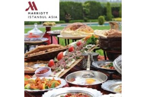 İstanbul Marriott Hotel Asia Orange Restaurant'tan Açık Büfe İftar Menüsü