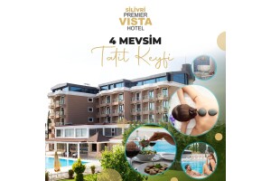 Selimpaşa Premier Vista Hotel’de 2 Kişilik Konaklama, Açık Büfe Kahvaltı, Açık Havuz ve SPA Alanı Kullanımı