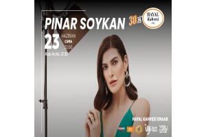 23 Haziran Pınar Soykan Hayal Kahvesi Emaar Konser Bileti 1 Alana 1 Bedava