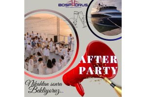Bosphorus Organization İle Gruplara Özel Teknede After Party