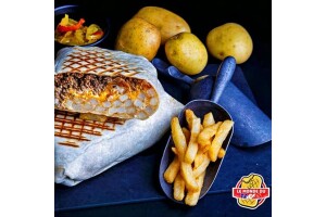 Le Monde Du Tacos'un 9 Şubesinde Geçerli M French Tacos (Tikka Soslu Tavuk, Algerienne Sos, Andalouse Sos) + İçecek (Pepsi Max) + Patates Kızartması