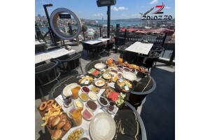 Zolozzo Lounge The Bosphorus'ta Deniz Manzaralı Serpme Kahvaltı Keyfi