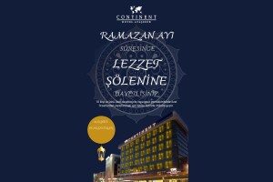 Continent Hotel Ataşehir'de Zengin Açık Büfe İftar Menüsü