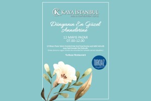 Kaya İstanbul Fair & Convention Hotel'de 12 Mayıs Anneler Gününe Özel Açık Büfe Kahvaltı veya Açık Havada Sini Kahvaltı