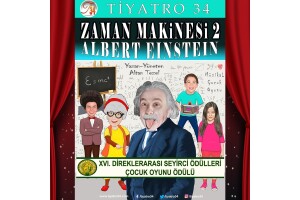 'Zaman Makinesi 2 Albert Einstein' Çocuk Tiyatro Oyunu Bileti