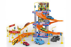 Parking Garage Play Set 3 Katlı Oyuncak Otopark Süper Garaj Seti