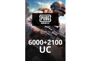 Pubg Mobile 6000+2100 UC