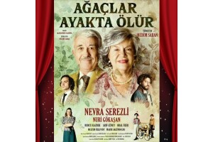 Nevra Serezli & Nuri Gökaşan'ın Başrol Aldığı 'Ağaçlar Ayakta Ölür' Tiyatro Bileti
