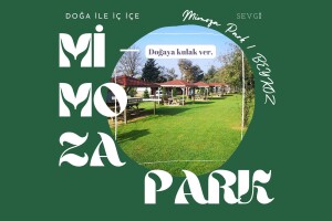 Mimoza Park'tan Doğa İle İç İçe Meyve Ağaçlarının Altında El Açması Gözleme Menüsü