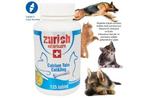 Zurich Dog & Cat Calcium 125 Tabs