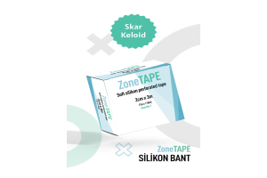 Zonetape Soft Silikon Bant-Estetik Yara İzi -Sezaryen-Yanık-Ben Aldırma-12 Adet