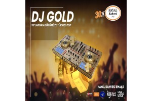 DJ Gold Hayal Kahvesi Emaar Konser Bileti