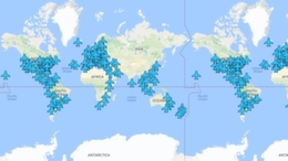 Tüm Havalimanlarının Wi-Fi Şifresini Gösteren Harita
